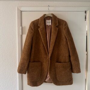 Madewell Tan Wool Coat
